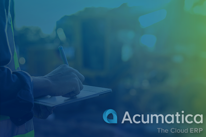 Acumatica for Construction Projects: Tasks, Budgets & Compliance