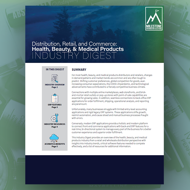 Health Beauty and Wellness Industry Digest for Distribution and Retail card3