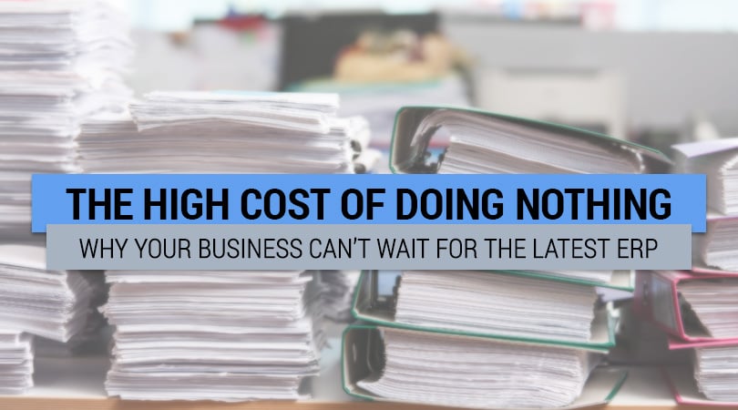 High cost of doing nothing