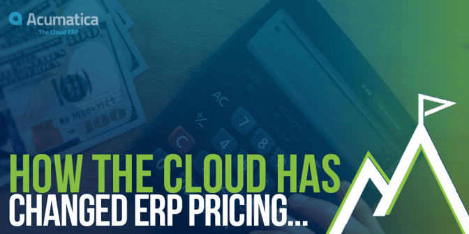 how the cloud changed ERP pricing