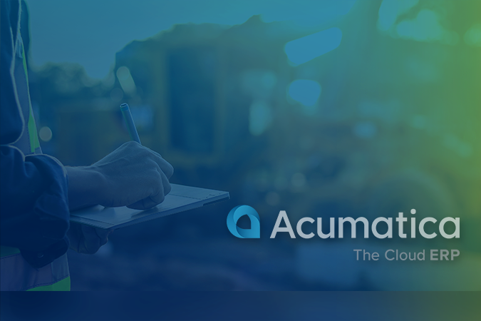 Master Project Management in the Construction Industry with Acumatica
