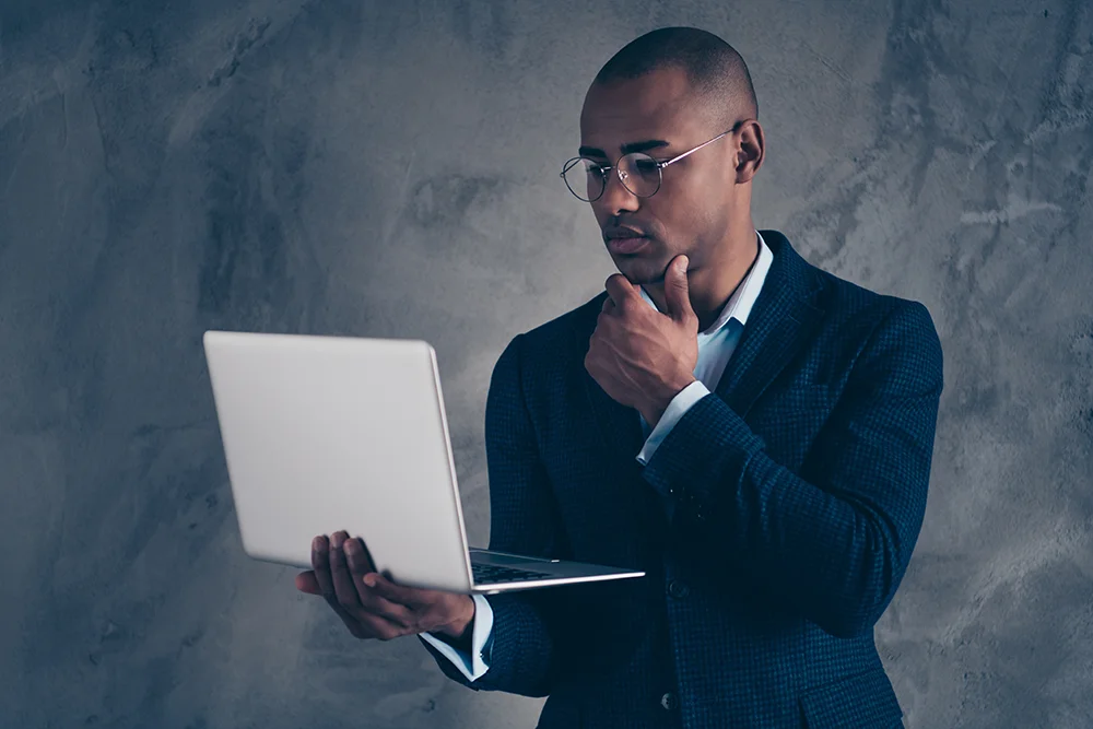 CEO questioning technology