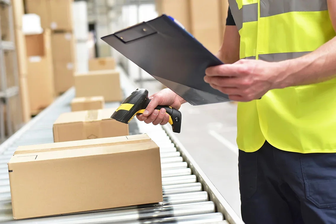 barcoding in a warehouse